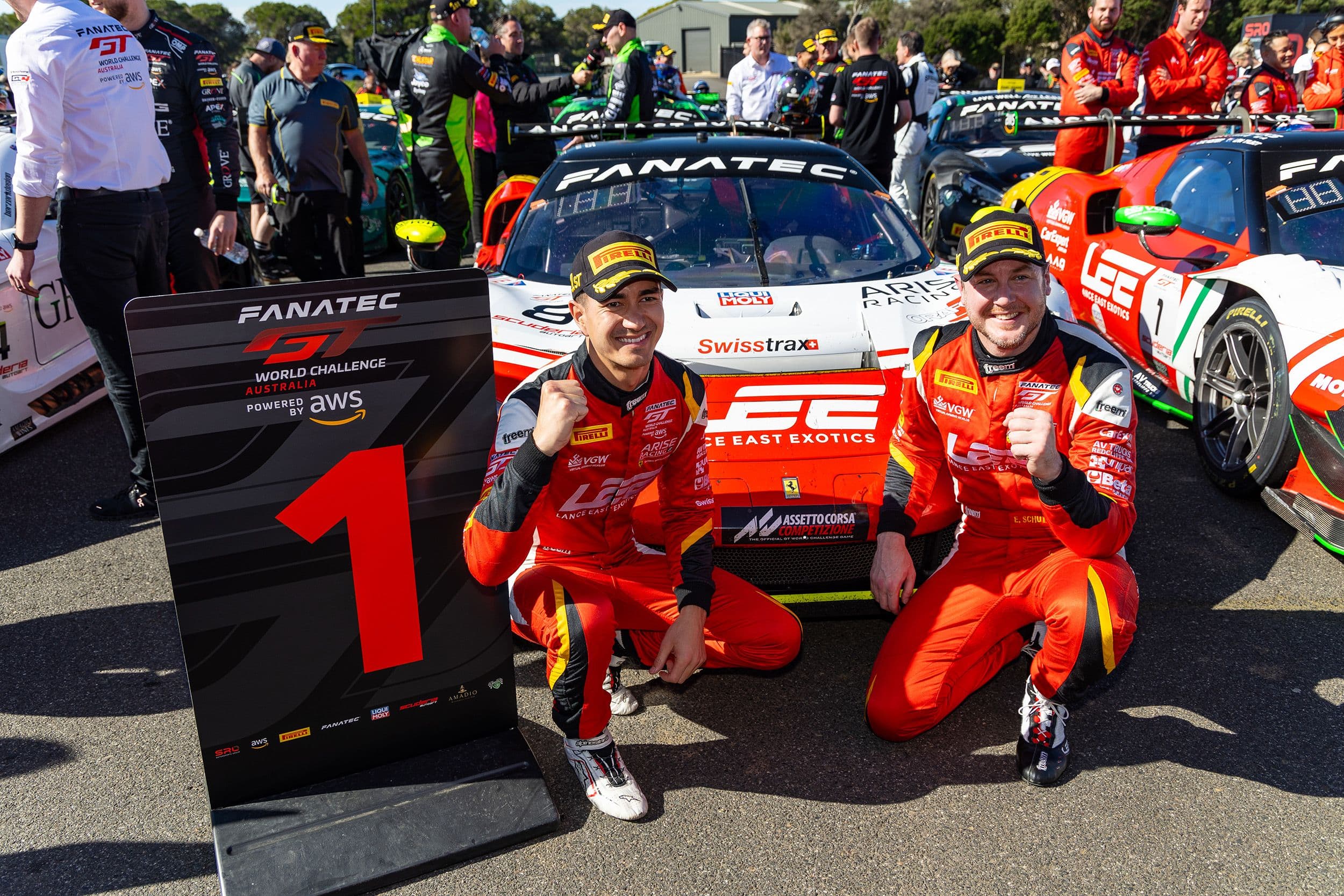 Ferrari Shines at Fanatec GT Festival in Phillip Island