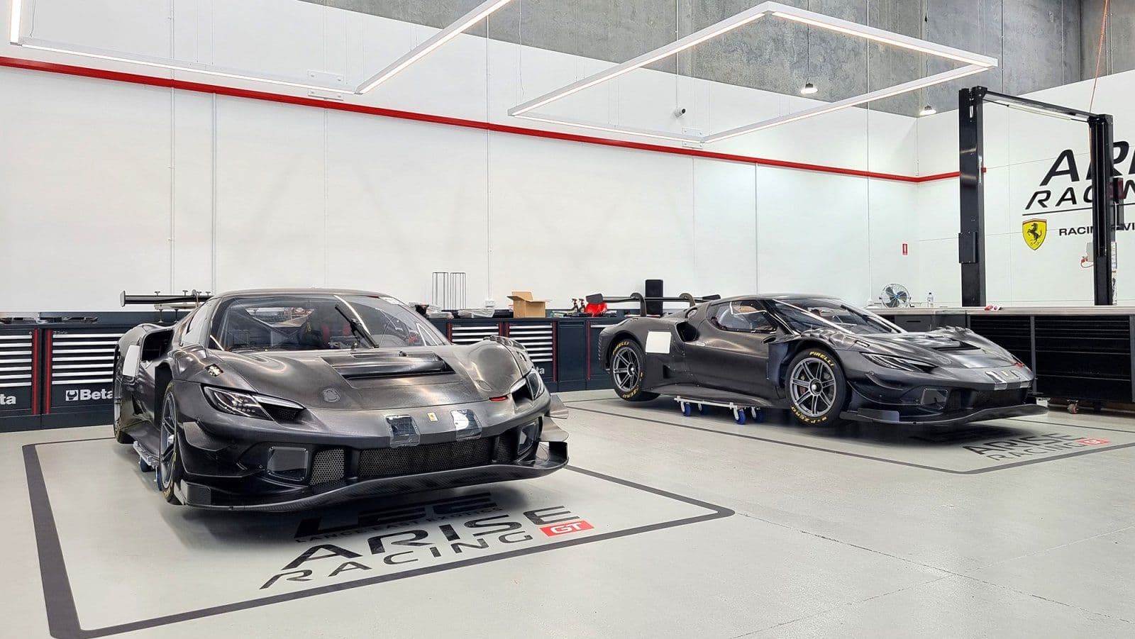 Ferrari GT3s Arrive at Arise Racing GT